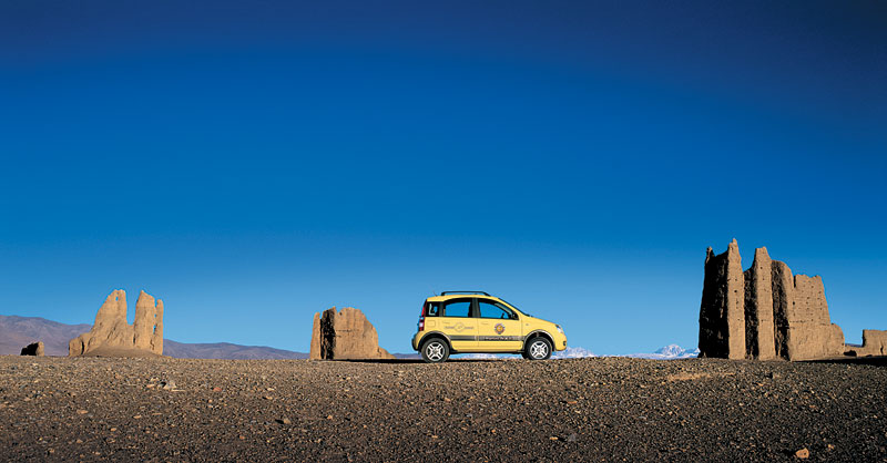 Fiat Panda SUV//Завтрак туриста